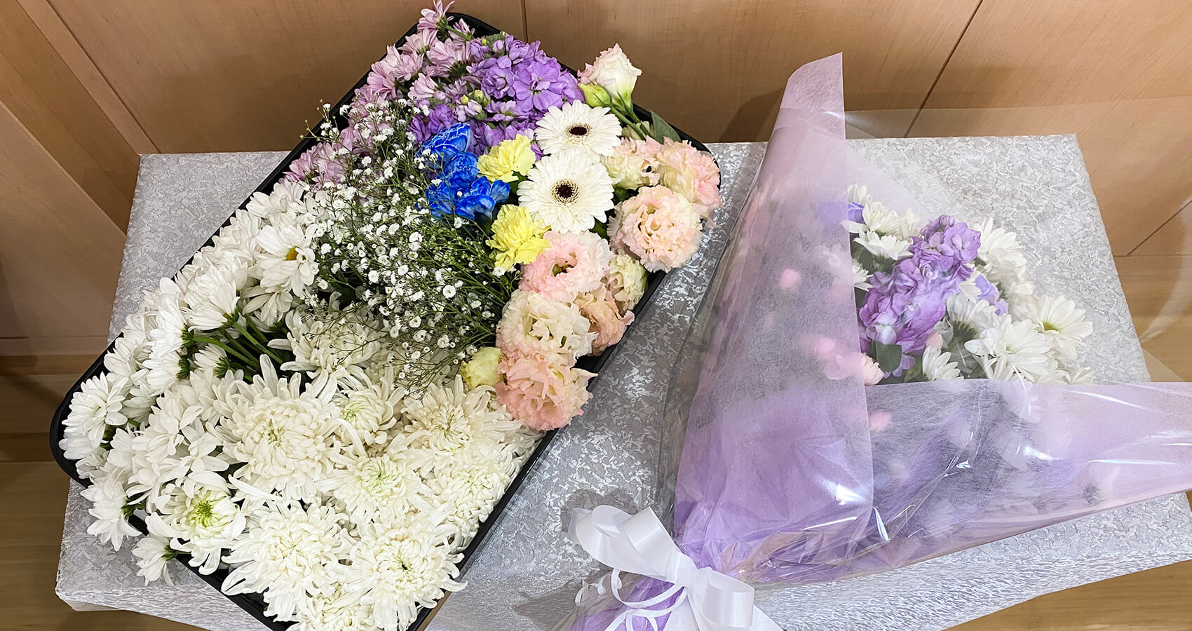 お別れ花