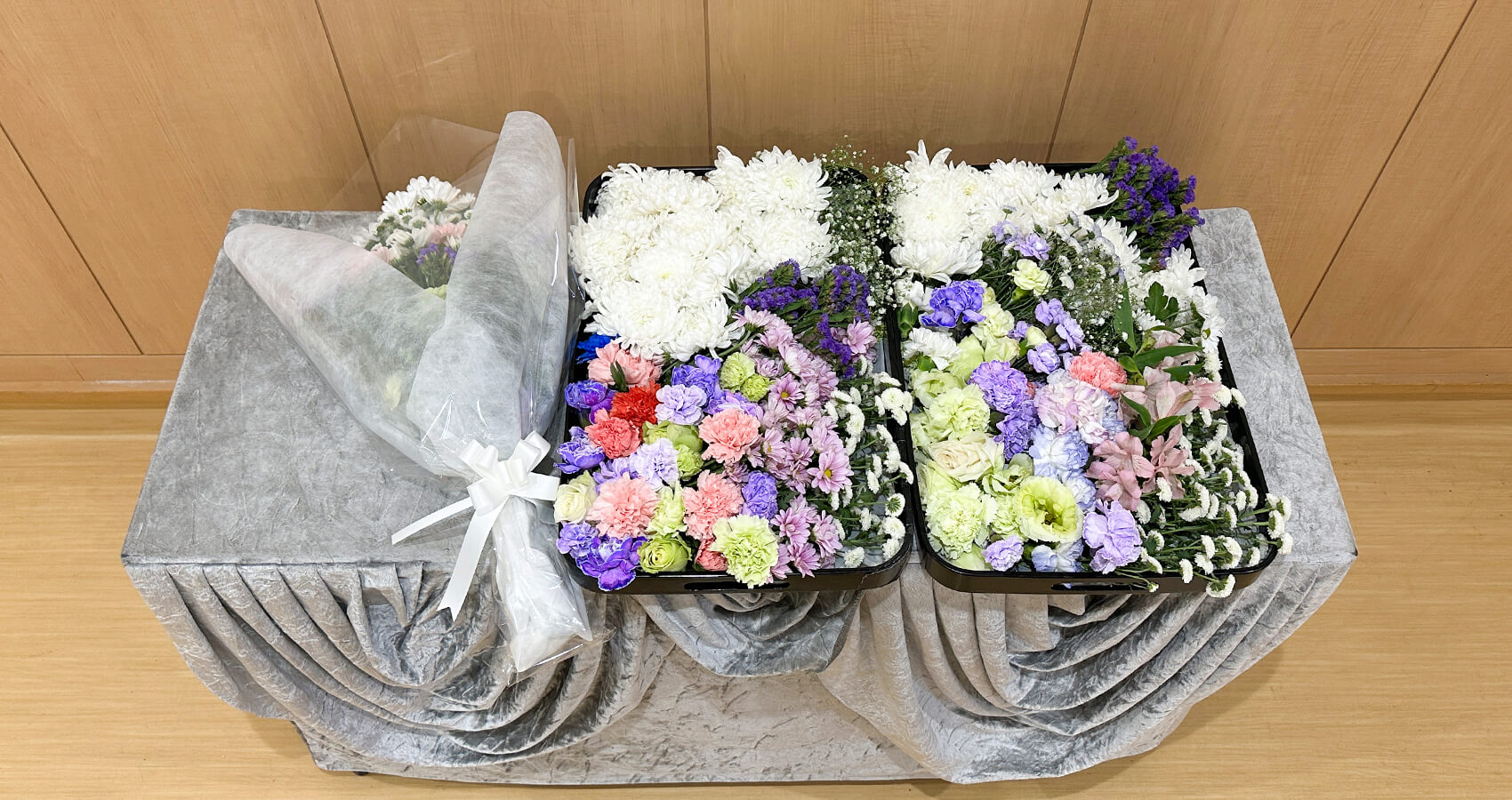 お別れ花