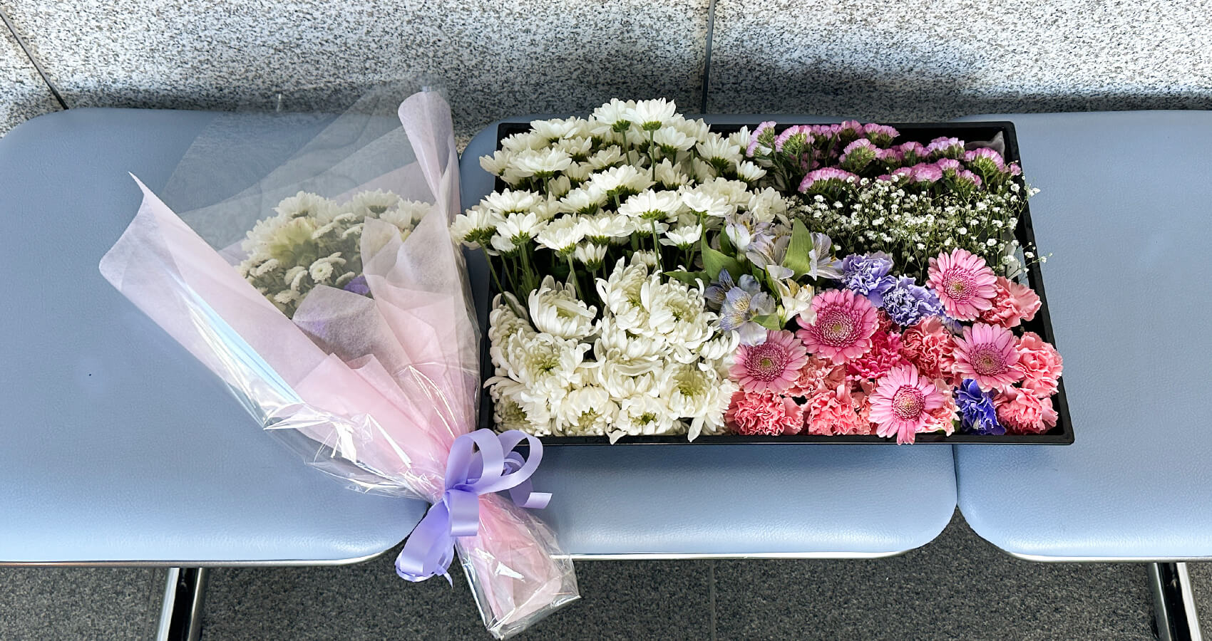 お別れ花