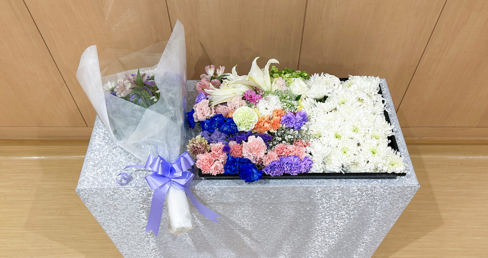お別れ花