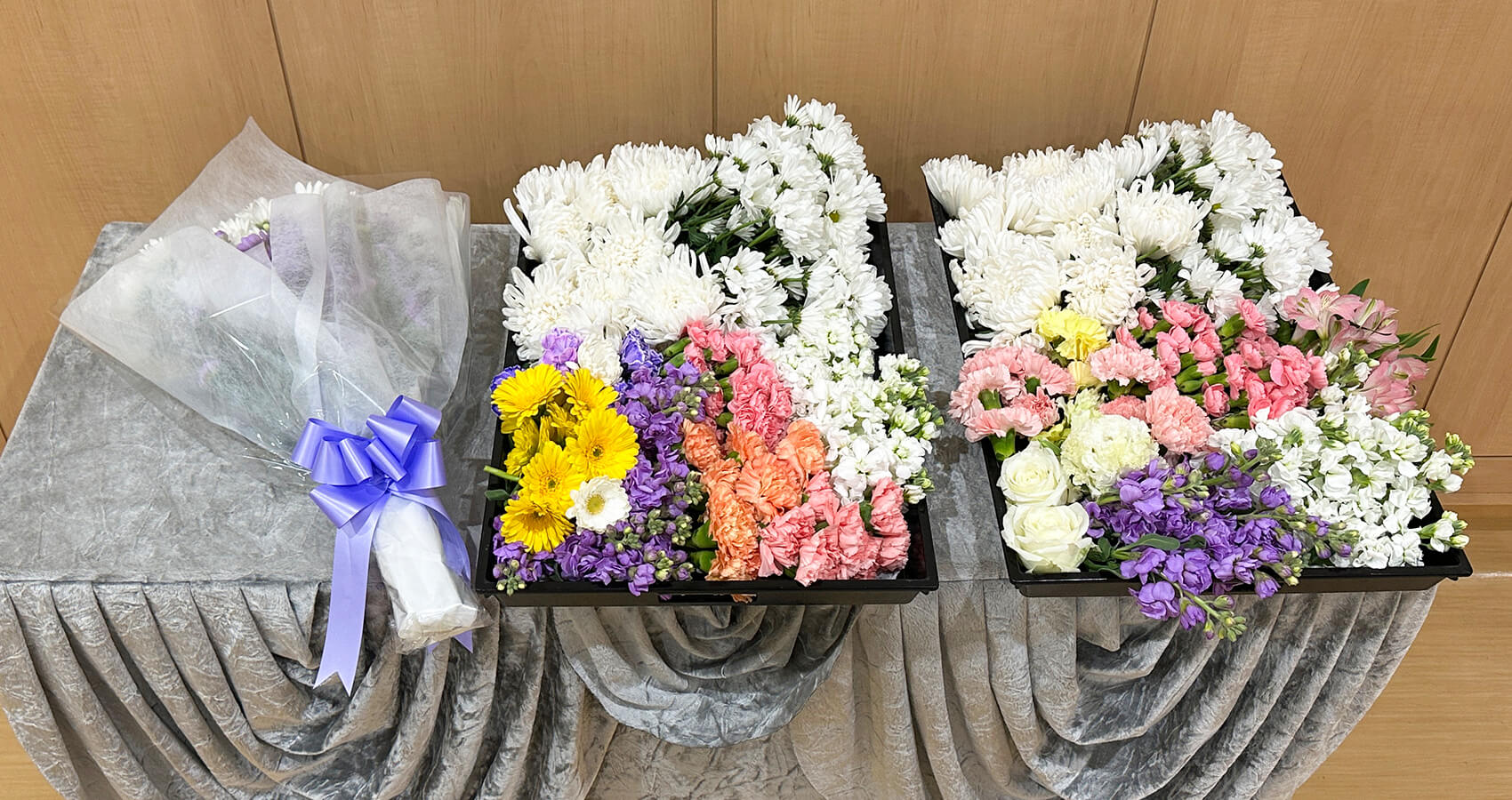 お別れ花