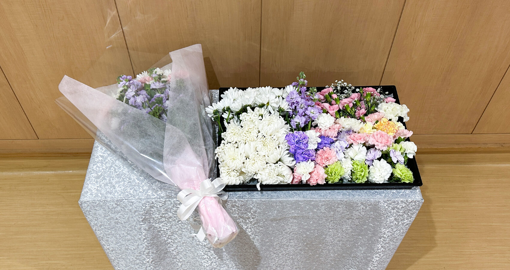 お別れ花