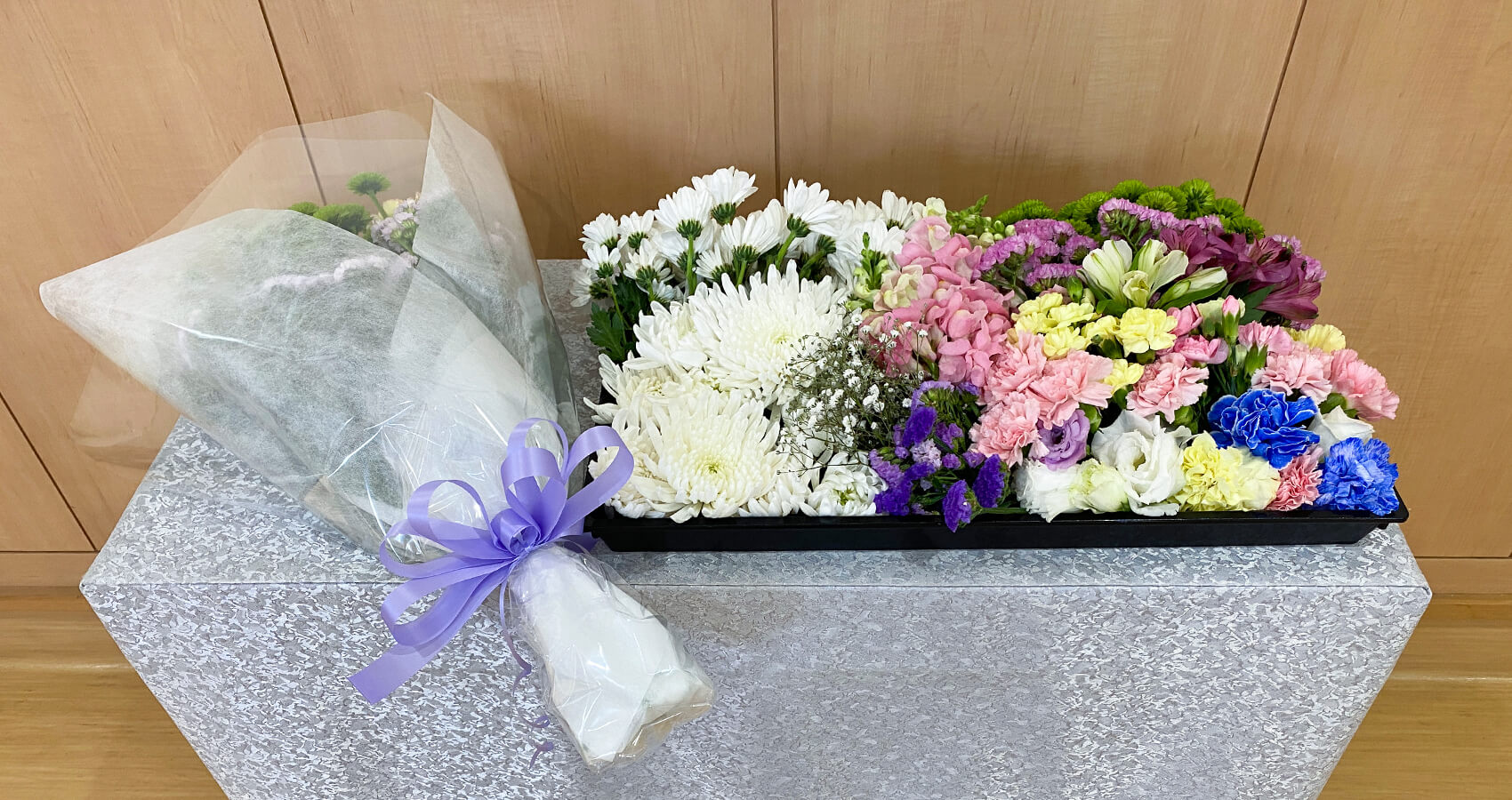 お別れ花