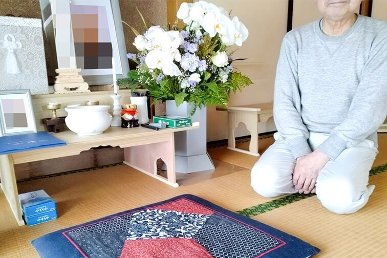 流山家族葬ホールで一日葬を行ったお客様