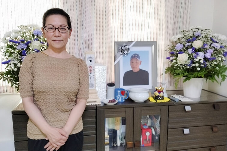 流山家族葬ホールで一日葬を行ったお客様