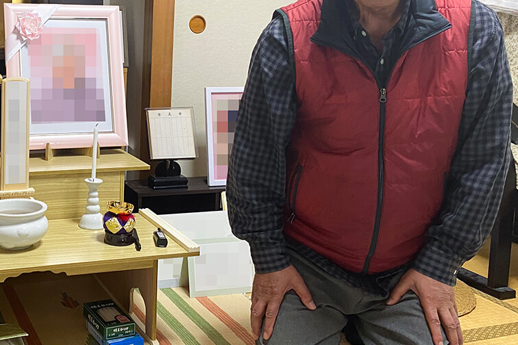 流山家族葬ホールで一日葬を行ったお客様