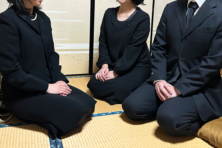 野田市斎場で一日葬を行ったお客様