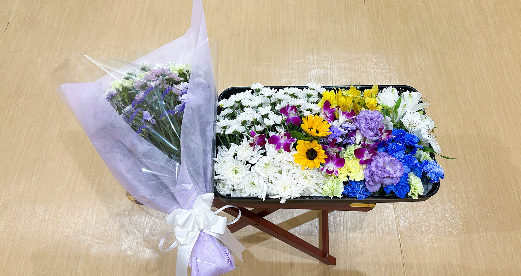 お別れ花