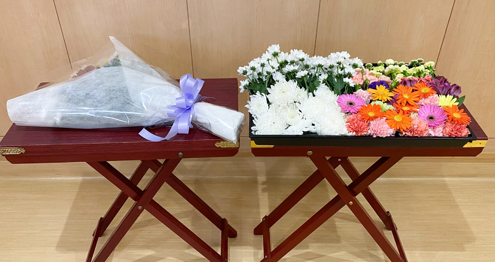 お別れ花