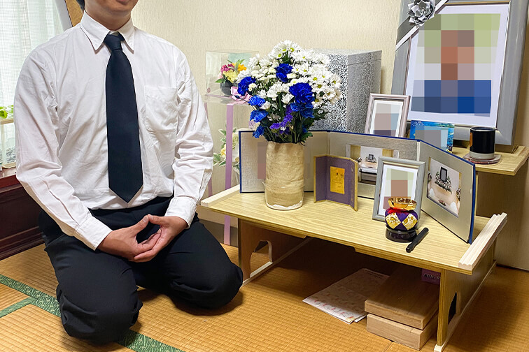 流山家族葬ホールで一日葬を行ったお客様